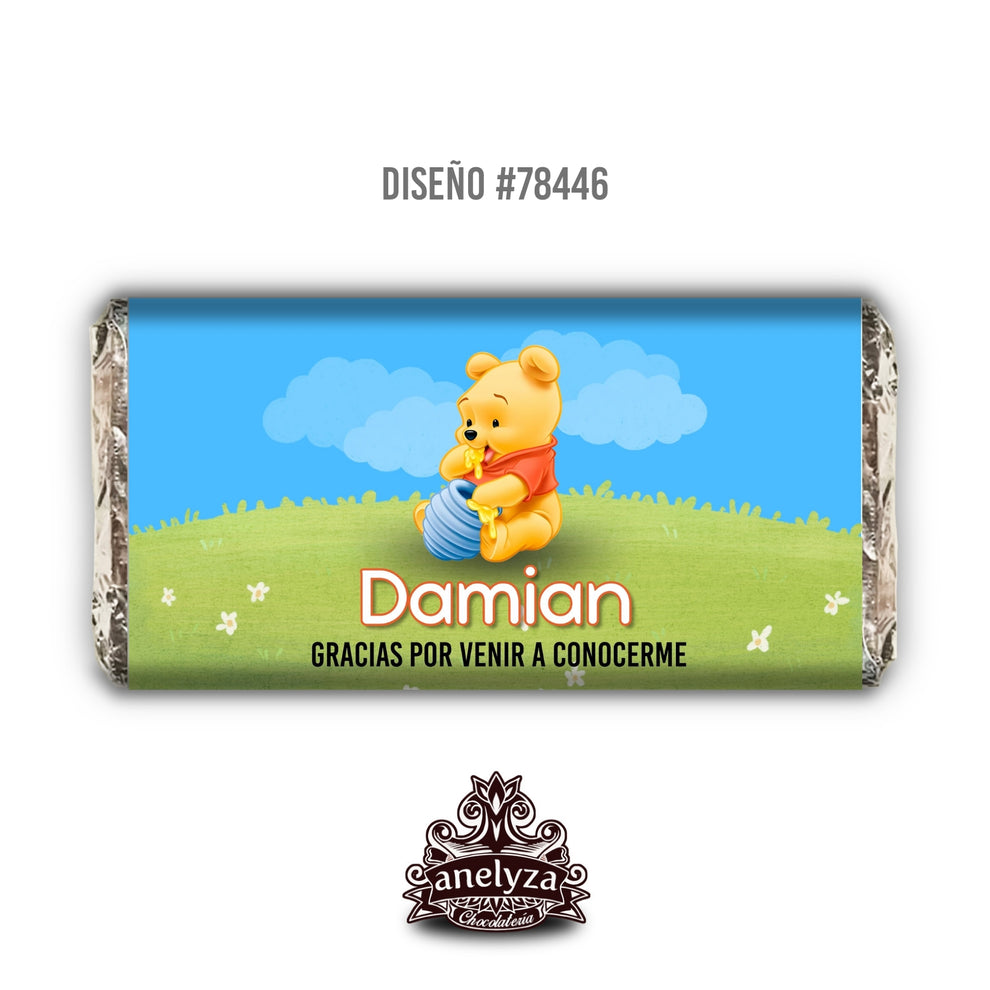 DESIGN #78446 WINNIE POOH BIRTH/BABY SHOWER