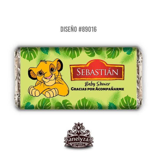 DESIGN #89016 SIMBA LION KING BIRTH / BABY SHOWER CHILDREN'S PARTIES