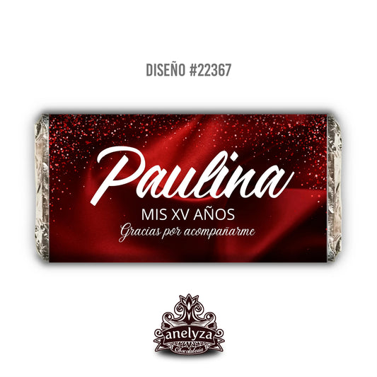 DESIGN #22367 RED DRESS XV YEARS