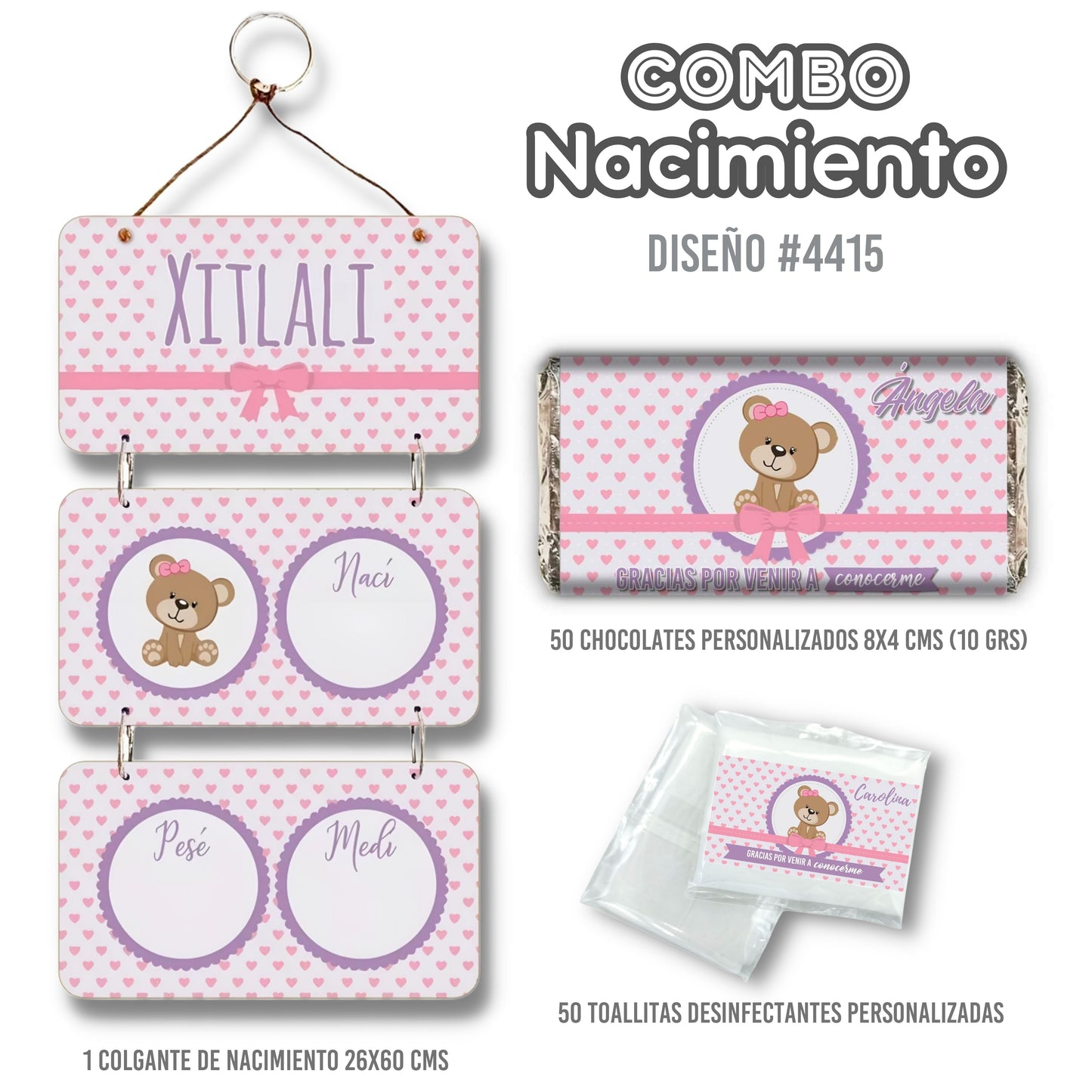 COMBO NACIMIENTO PARA NIÑA
