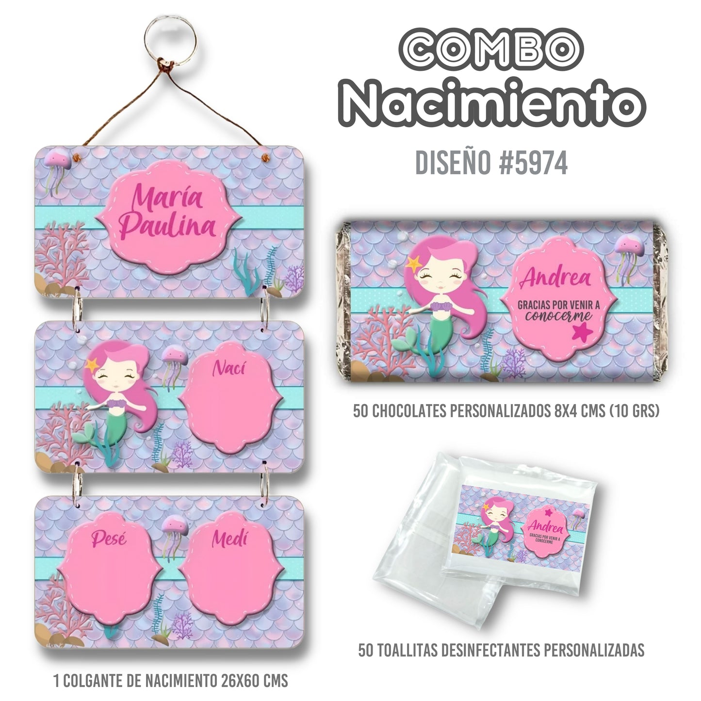 COMBO NACIMIENTO PARA NIÑA