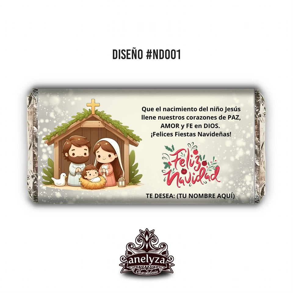 DESIGN #ND01 CHILD GOD CHILD JESUS MERRY CHRISTMAS