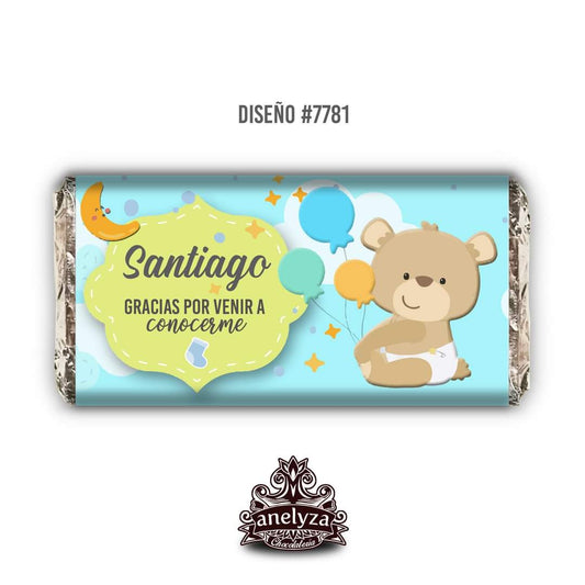 DESIGN #7781 BEAR BIRTH/BABY SHOWER