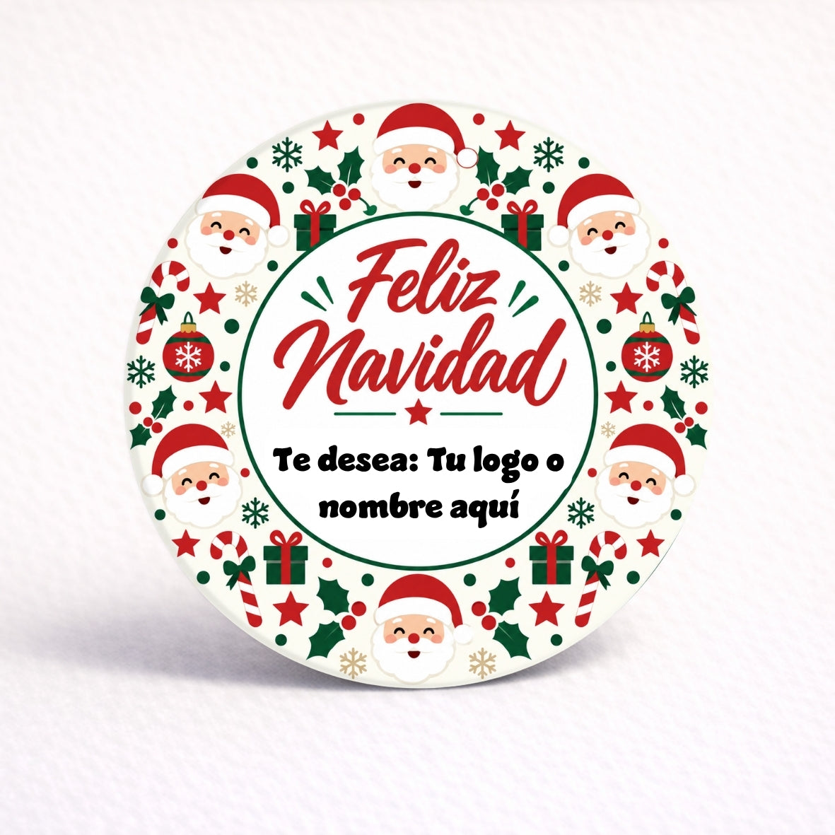 OBLEAS RELLENAS PERSONALIZADAS DISEÑO #3609-2 NAVIDAD