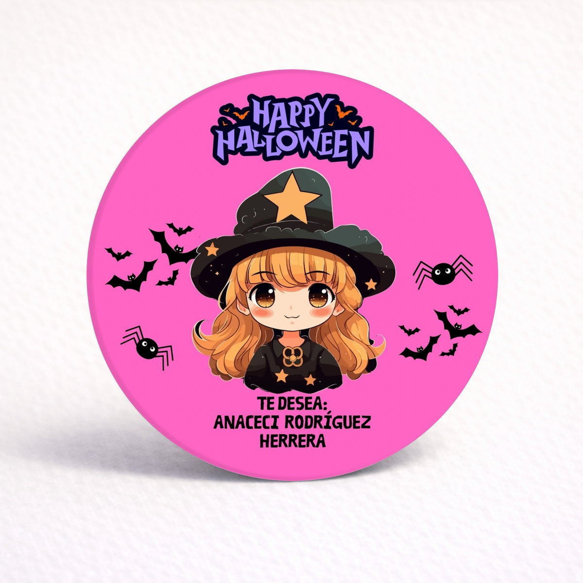 OBLEAS RELLENAS PERSONALIZADAS DISEÑO #303 HALLOWEEN