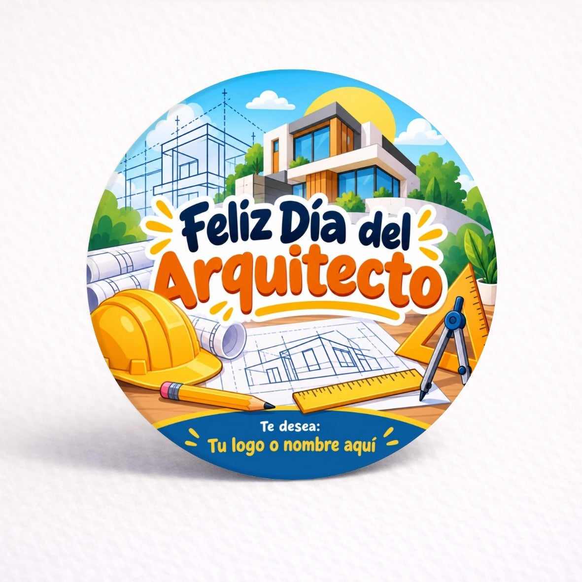 OBLEAS RELLENAS PERSONALIZADAS DISEÑO #4386 DIA DEL ARQUITECTO