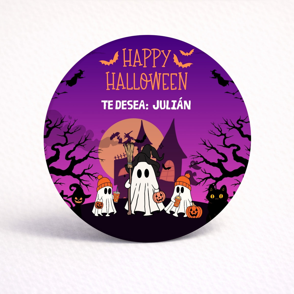 OBLEAS RELLENAS PERSONALIZADAS DISEÑO #311 HALLOWEEN
