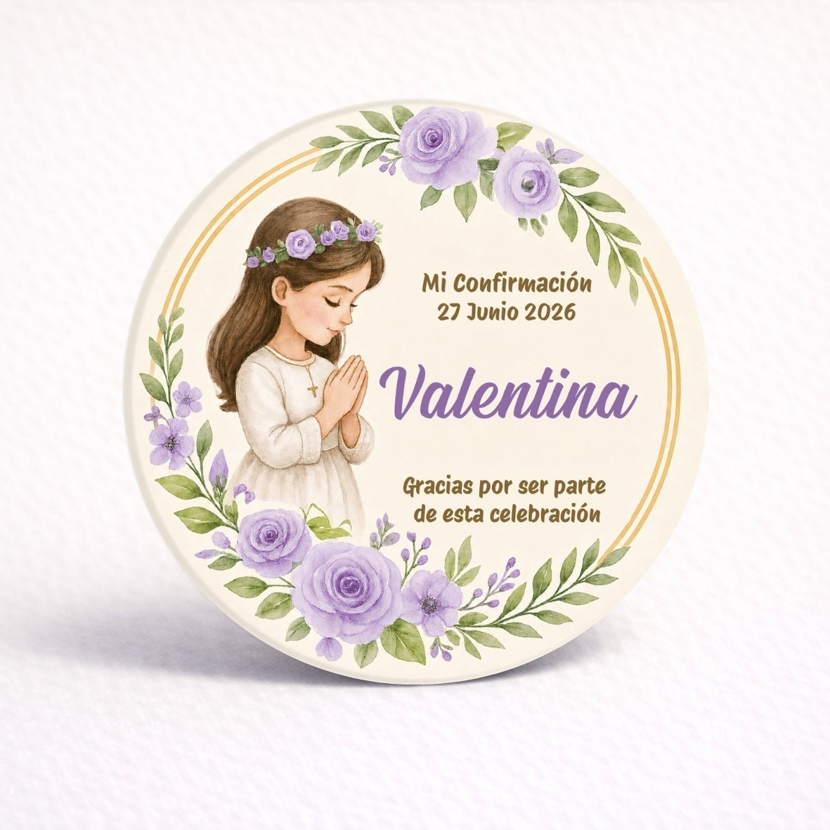 OBLEAS RELLENAS PERSONALIZADAS DISEÑO 2327-3 CONFIRMACIÓN
