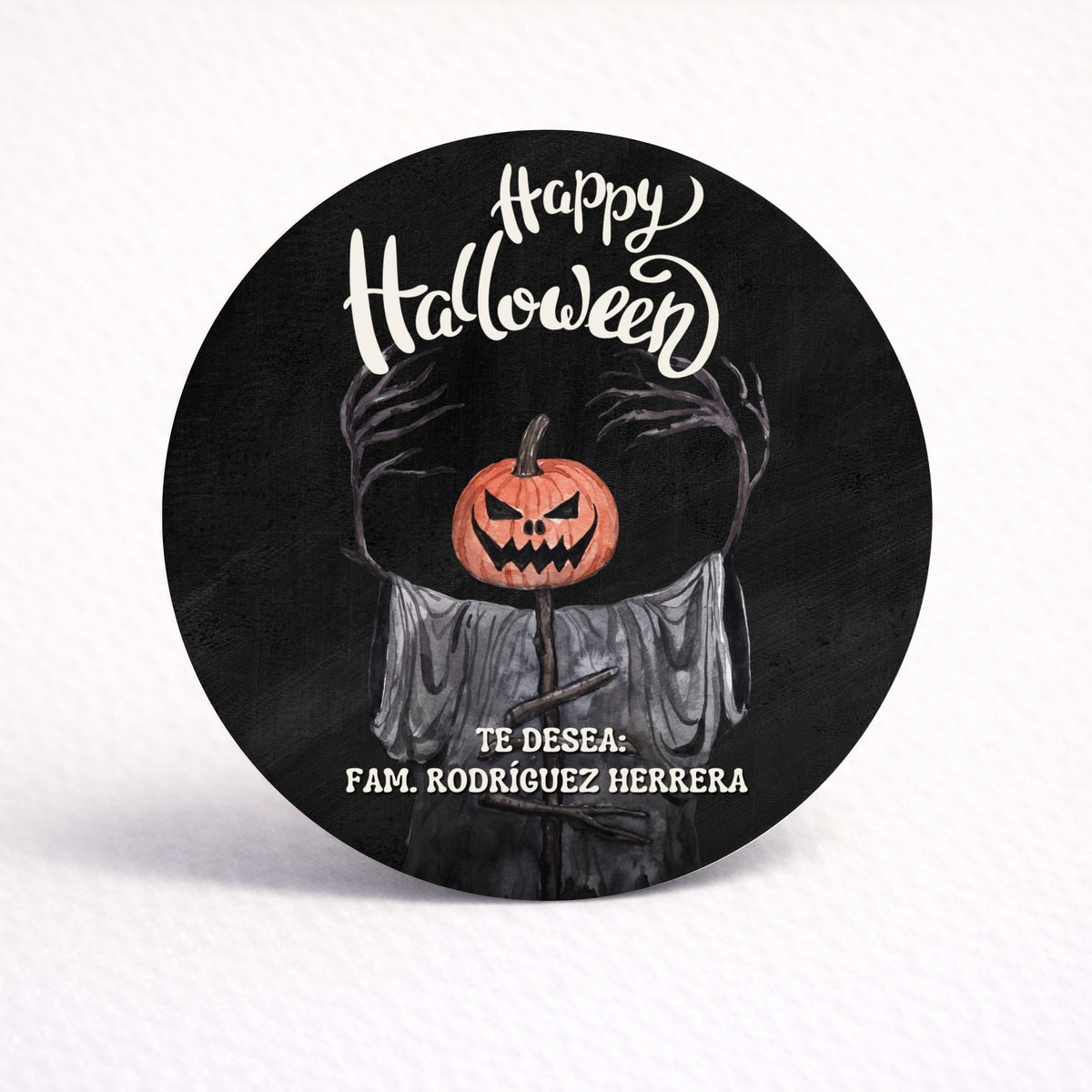 OBLEAS RELLENAS PERSONALIZADAS DISEÑO #310 HALLOWEEN