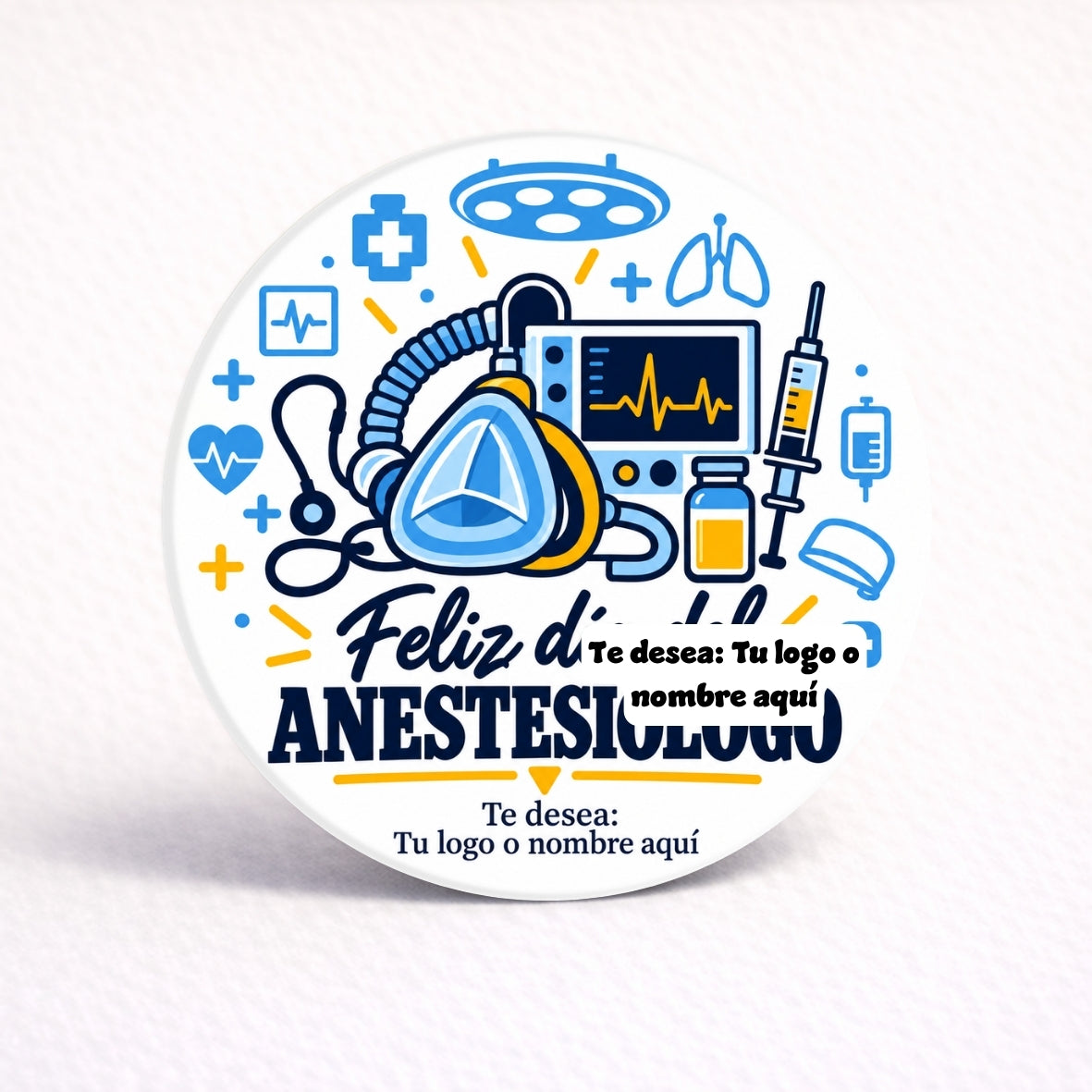 OBLEAS RELLENAS PERSONALIZADAS DISEÑO #4891-3 DIA DEL ANESTESIOLOGO