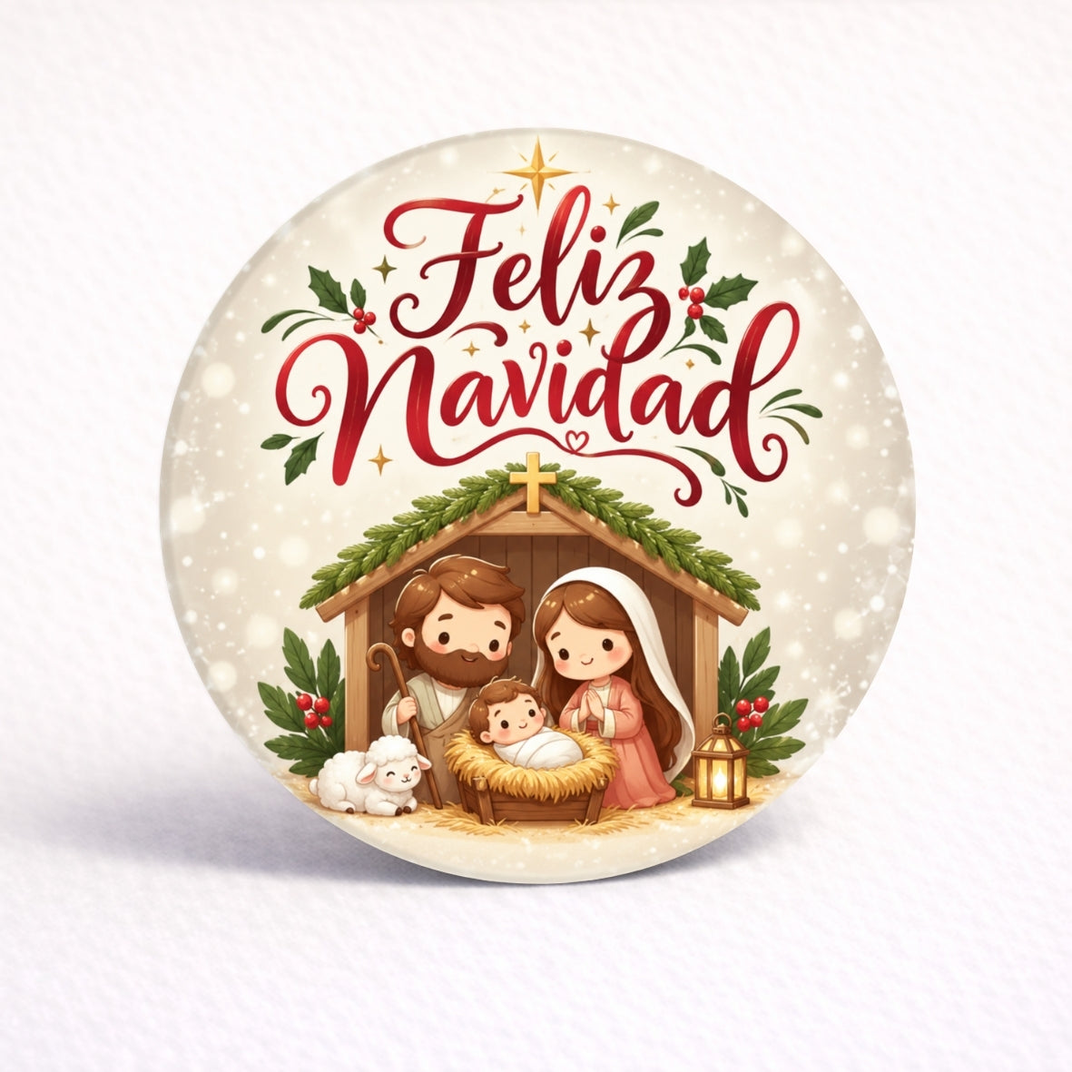 OBLEAS RELLENAS PERSONALIZADAS DISEÑO #3609-8 NAVIDAD