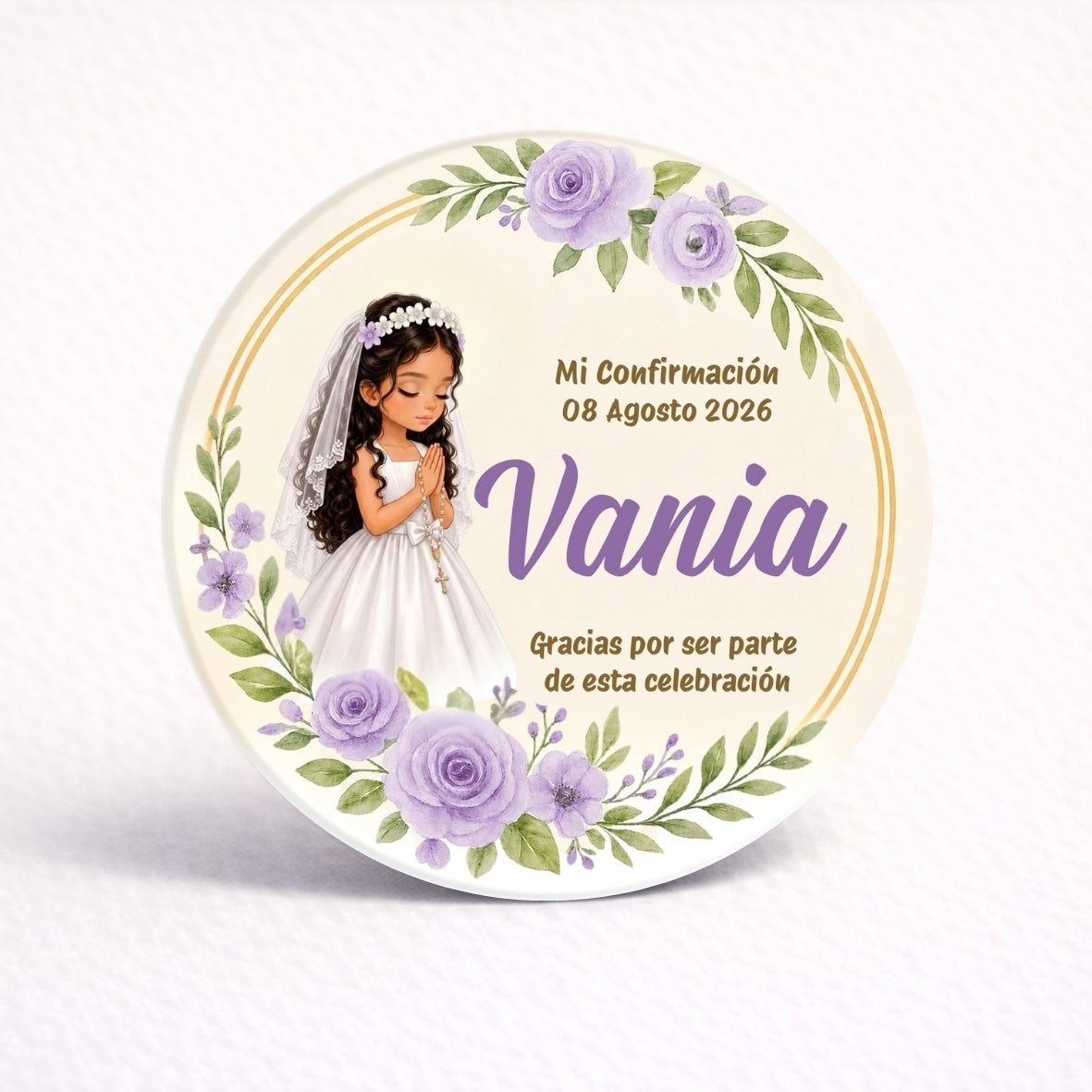 OBLEAS RELLENAS PERSONALIZADAS DISEÑO 2327-3 CONFIRMACIÓN