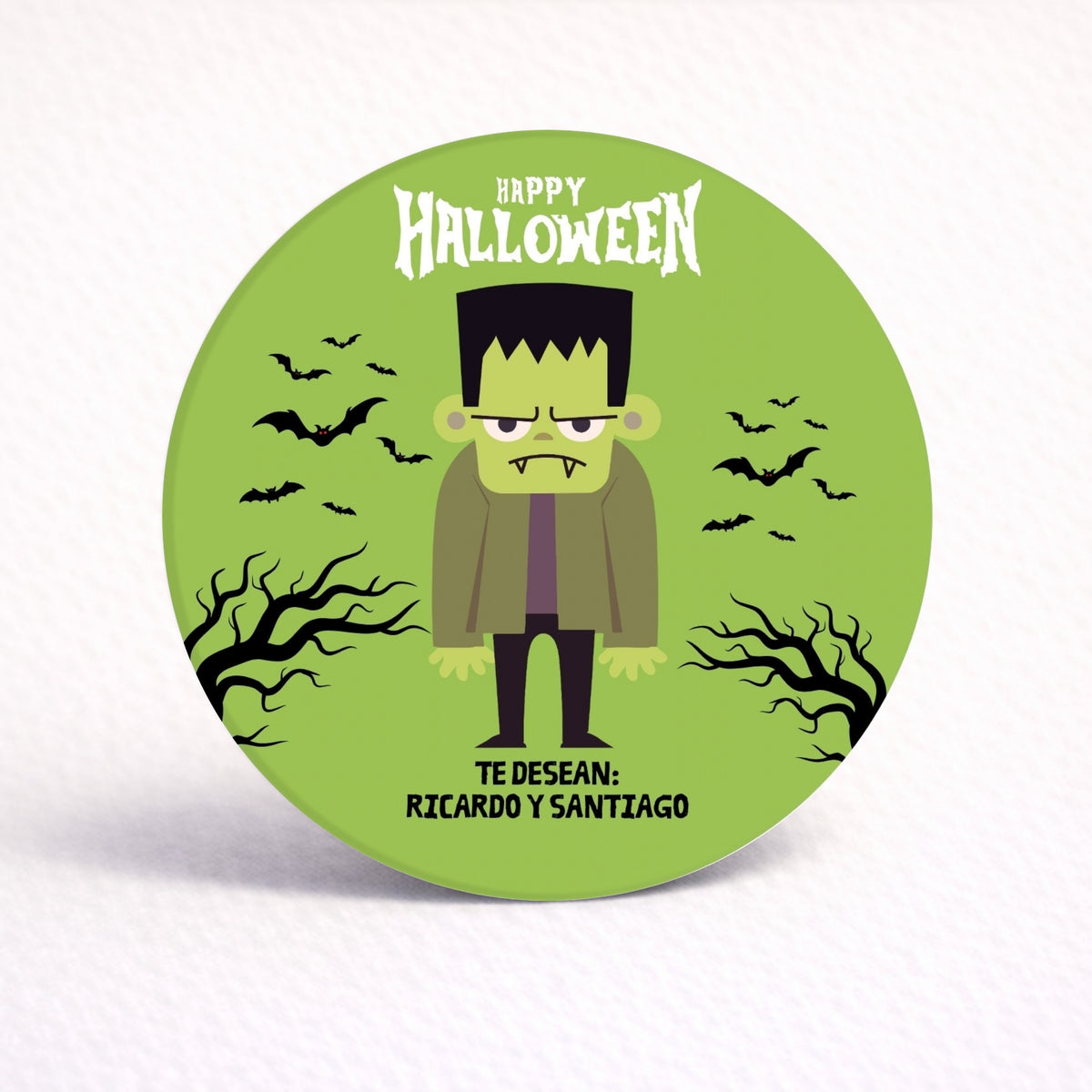 OBLEAS RELLENAS PERSONALIZADAS DISEÑO #301 HALLOWEEN