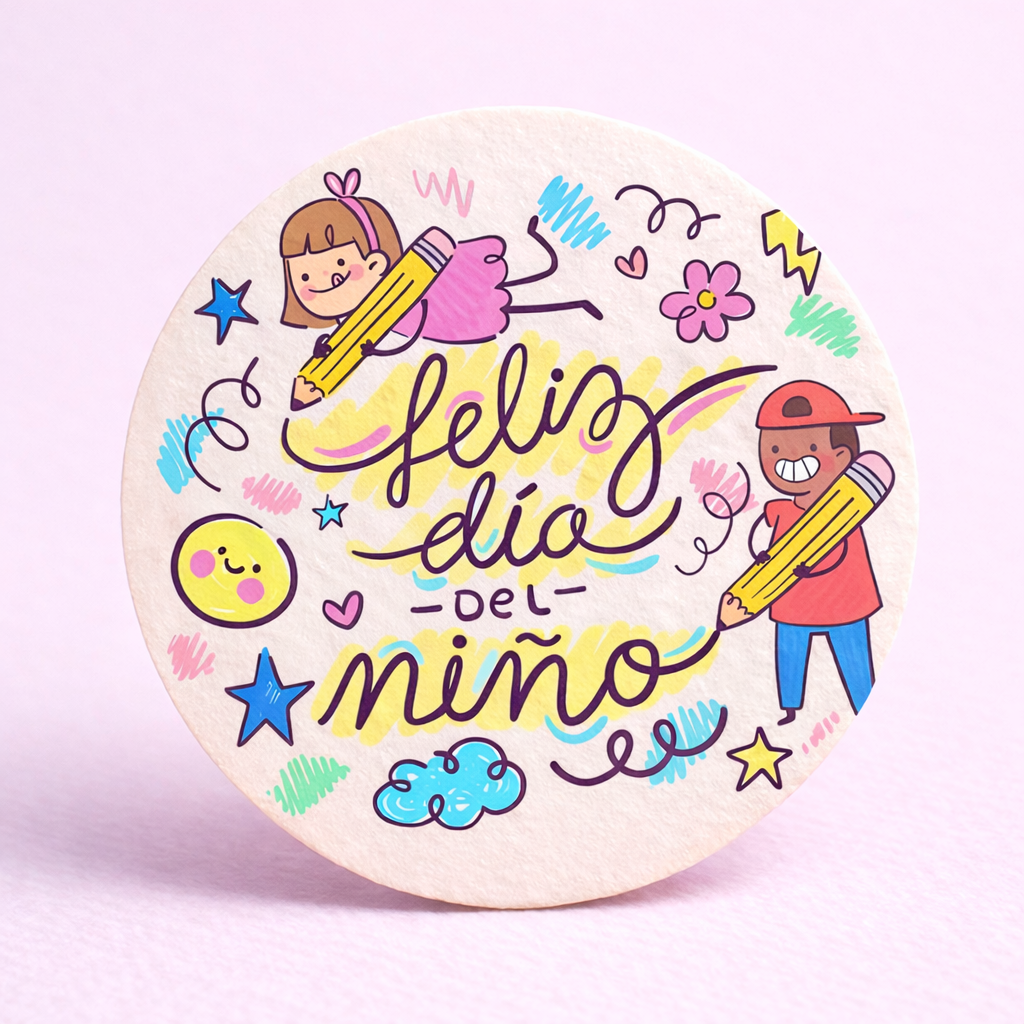 OBLEAS RELLENAS PERSONALIZADAS DISEÑ0 #1249-4 DIA DEL NIÑO