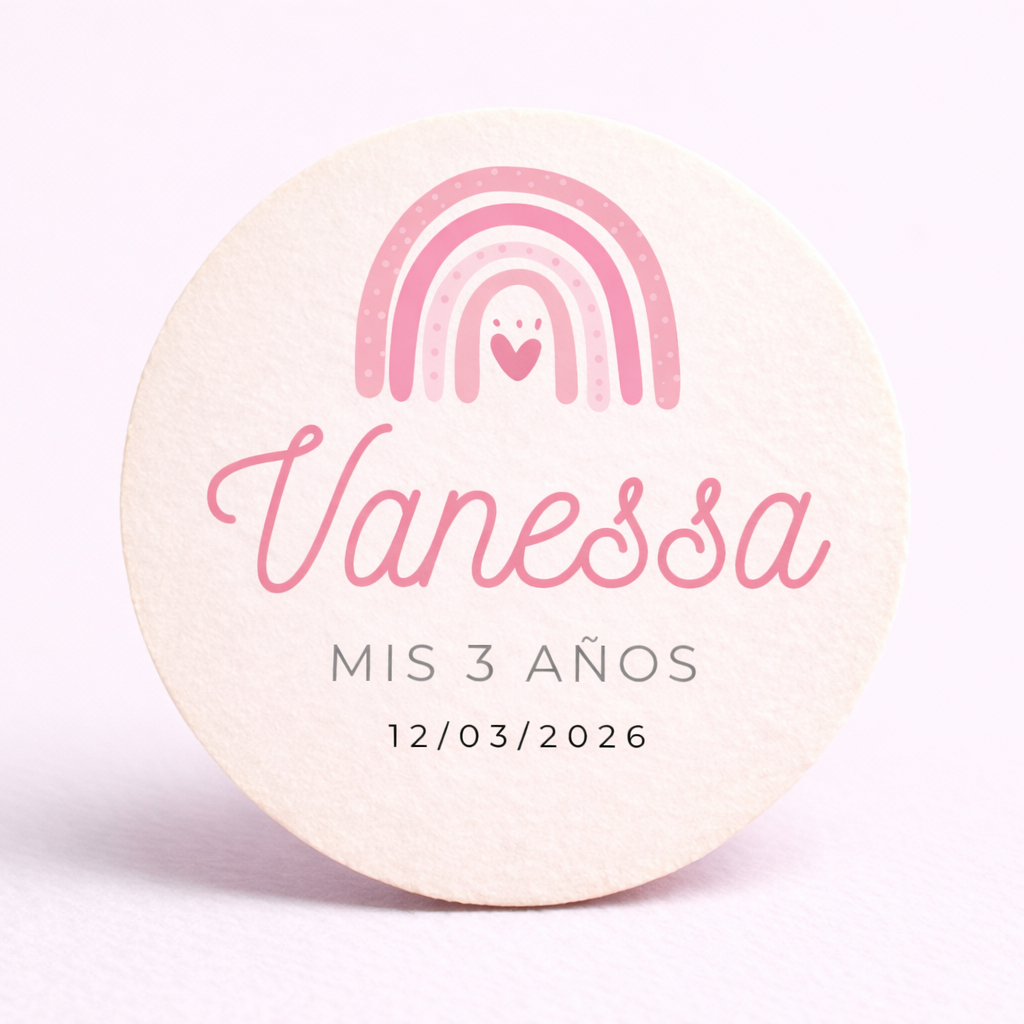 OBLEAS RELLENAS PERSONALIZADAS DISEÑO #6202-10 PRESENTACIÓN DE 3 AÑOS
