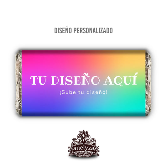 BARRAS DE CHOCOLATE PERSONALIZADAS CON TU DISEÑO / IMAGEN