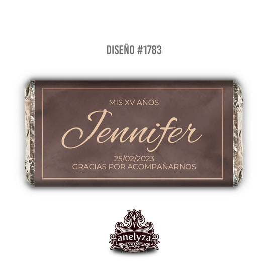 DESIGN #1783 GOLDEN COFFEE BACKGROUND XV YEARS