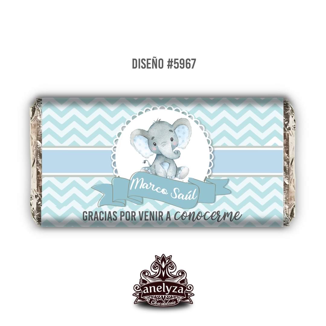 DESIGN #5967 ELEPHANT BIRTH/BABY SHOWER