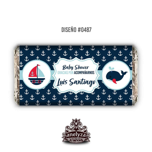 DESIGN #0487 SAILOR BIRTH/BABY SHOWER