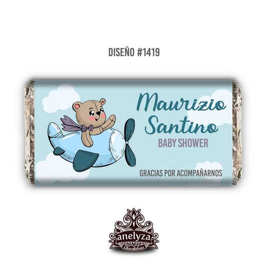 DESIGN #1419 BEAR BIRTH/BABY SHOWER