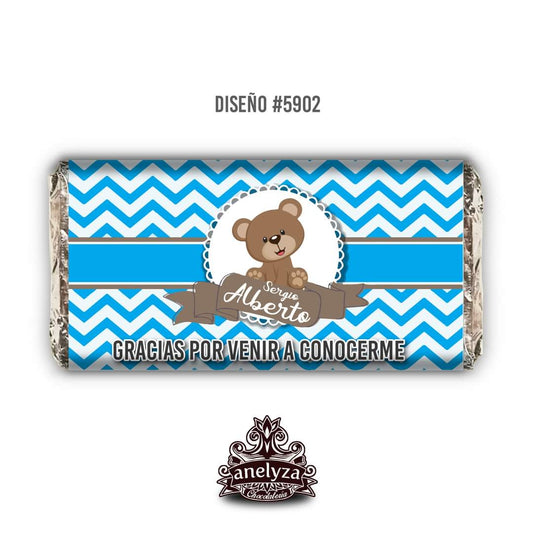 DESIGN #5902 BEAR BIRTH/BABY SHOWER