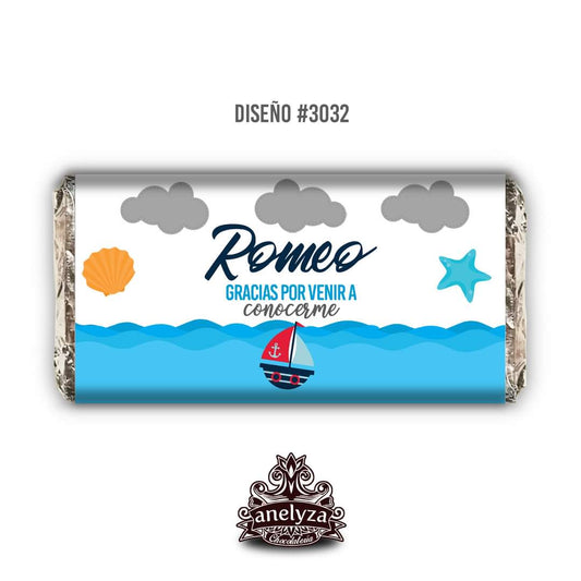 DESIGN #3032 SAILOR BIRTH/BABY SHOWER