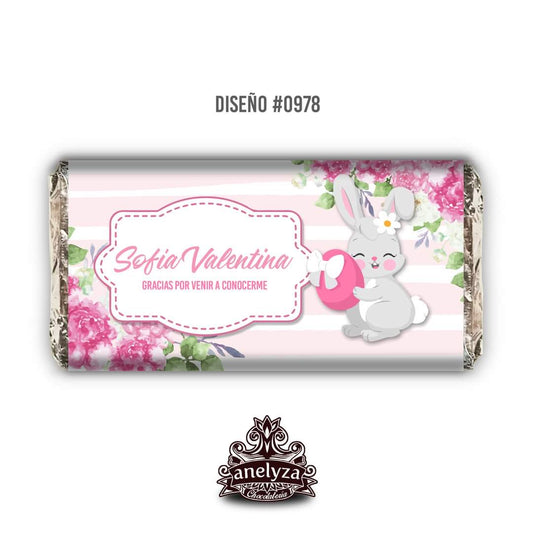 DESIGN #0978 BUNNY BIRTH/BABY SHOWER