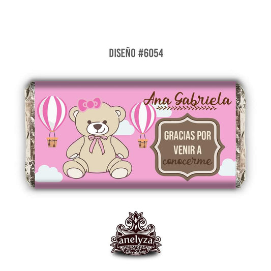 DESIGN #6054 BEAR BIRTH/BABY SHOWER