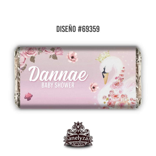 DESIGN #69359 SWAN BIRTH/BABY SHOWER