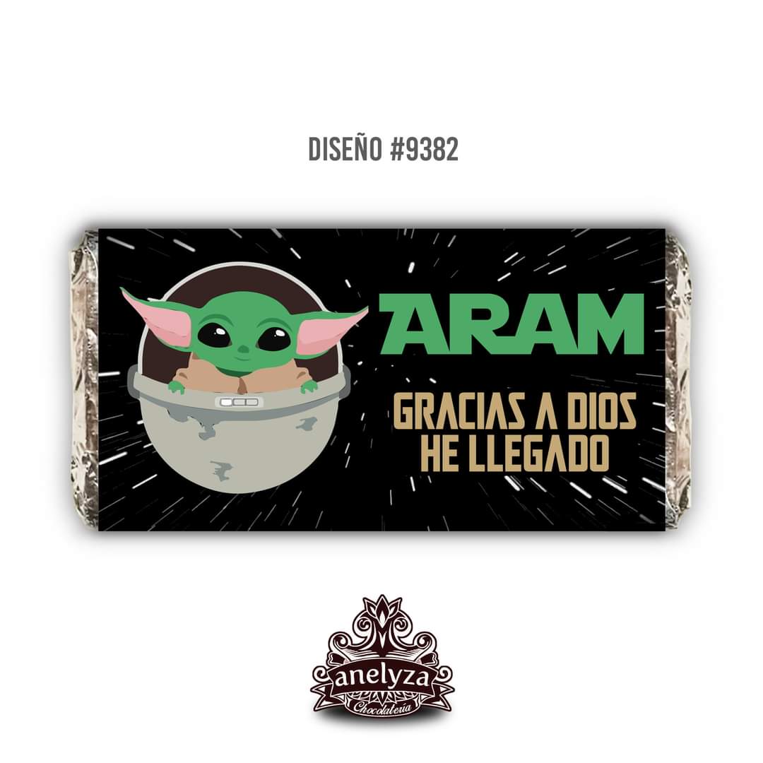 DESIGN #9382 BABY YODA BIRTH/BABY CHILDREN'S PARTIES
