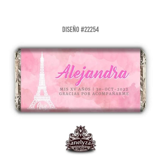 DESIGN #22254 PARIS EIFFEL TOWER XV YEARS / SWEET SIXTEEN