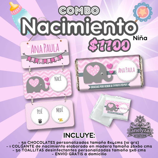 COMBO NACIMIENTO PARA NIÑA