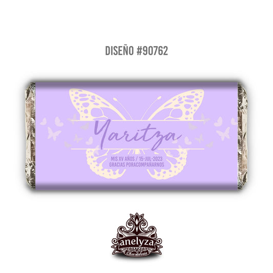 DESIGN #90762 LILAC BUTTERFLIES XV YEARS BABY SHOWER
