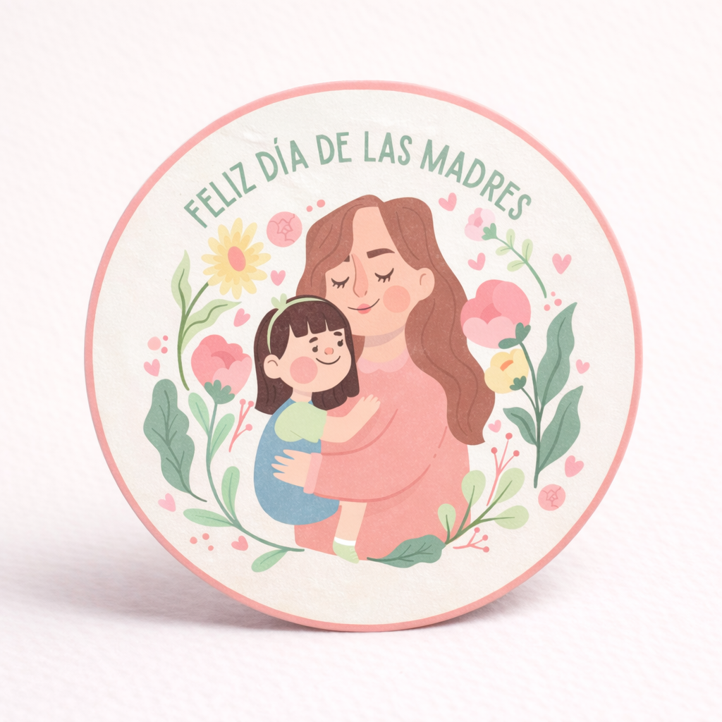 OBLEAS RELLENAS PERSONALIZADAS DISEÑ0 #0114-20 DIA DE LAS MADRES