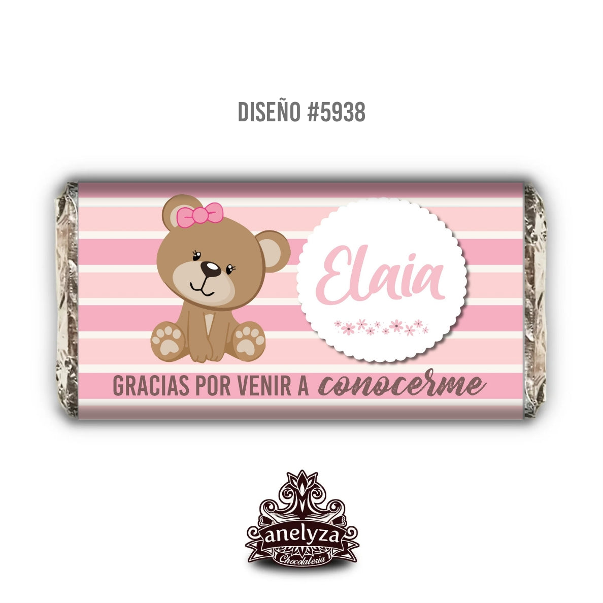 DESIGN #5938 BEAR BIRTH/BABY SHOWER