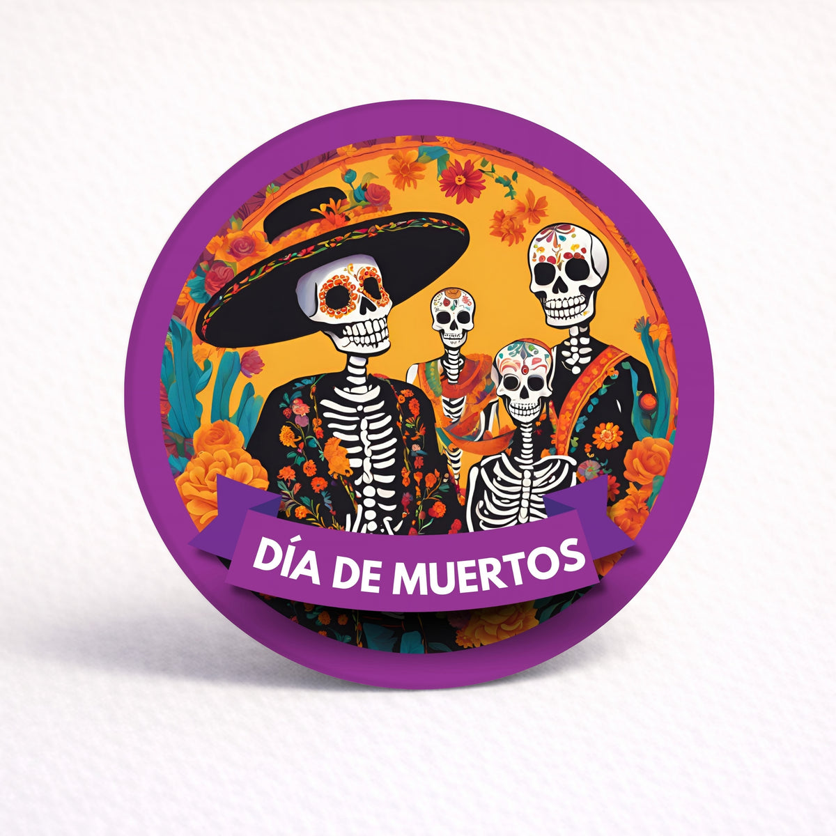 OBLEAS RELLENAS PERSONALIZADAS DISEÑO #2503 DIA DE MUERTOS