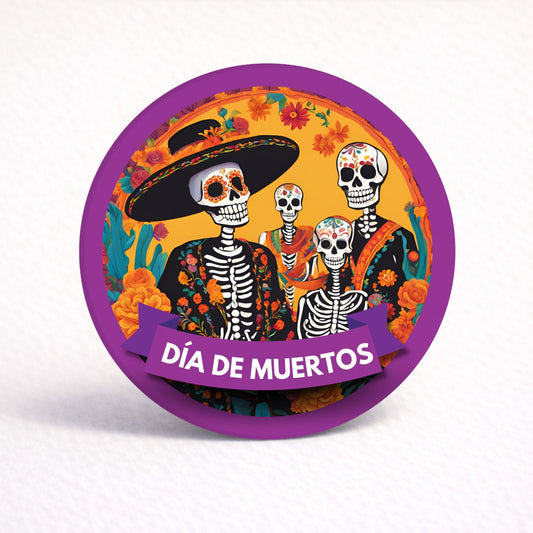 OBLEAS RELLENAS PERSONALIZADAS DISEÑO #2503 DIA DE MUERTOS