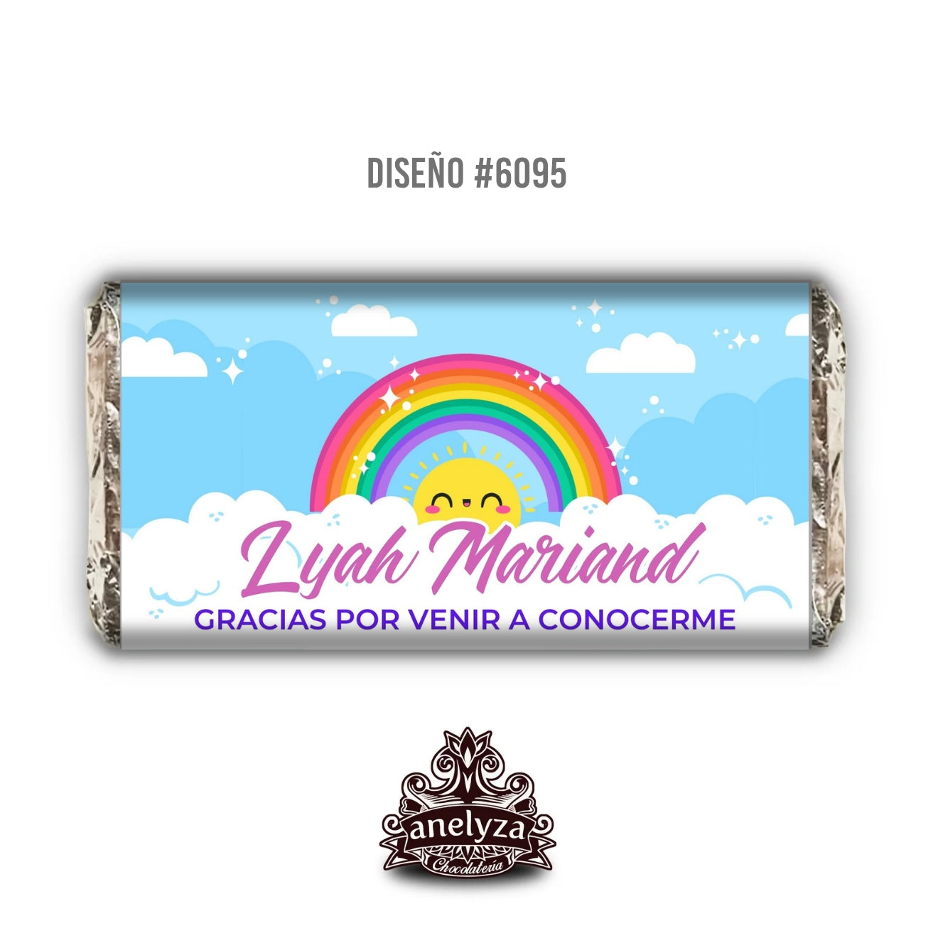 DESIGN #6095 RAINBOW BIRTH/BABY SHOWER