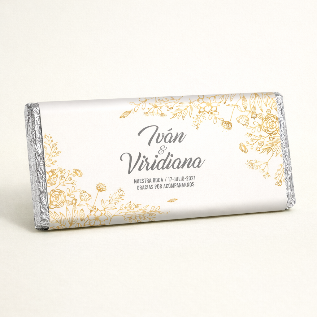 DESIGN #1558 FLOWERS WITH GOLD WEDDINGS