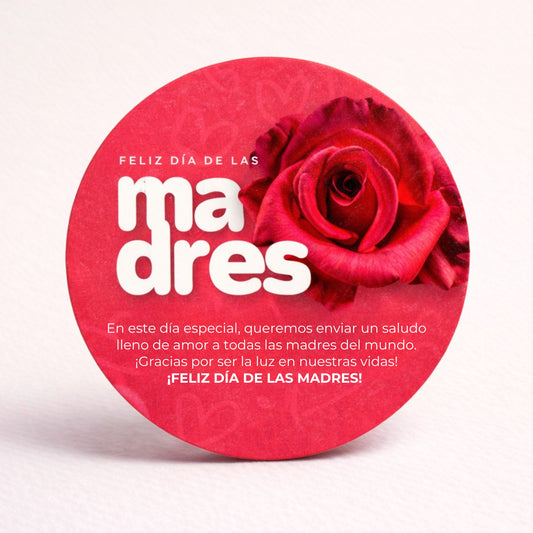 OBLEAS RELLENAS PERSONALIZADAS DISEÑ0 #0114-25 DIA DE LAS MADRES
