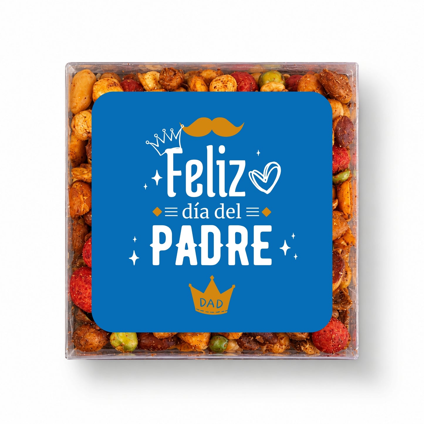 CAJA DE BOTANA PERSONALIZADA DISEÑO #5728-8 DIA DEL PADRE