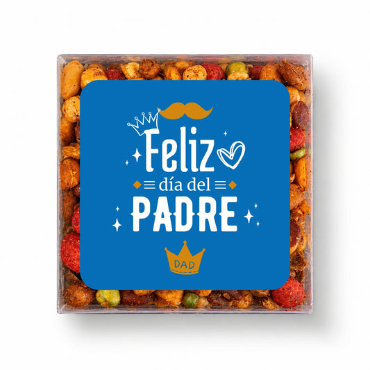 CAJA DE BOTANA PERSONALIZADA DISEÑO #5728-8 DIA DEL PADRE