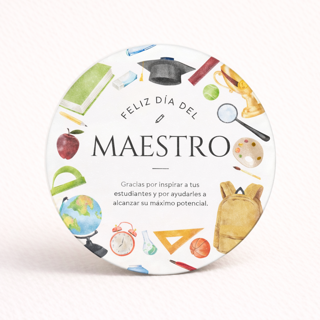 OBLEAS RELLENAS PERSONALIZADAS DISEÑ0 #2747-18 DÍA DEL MAESTRO