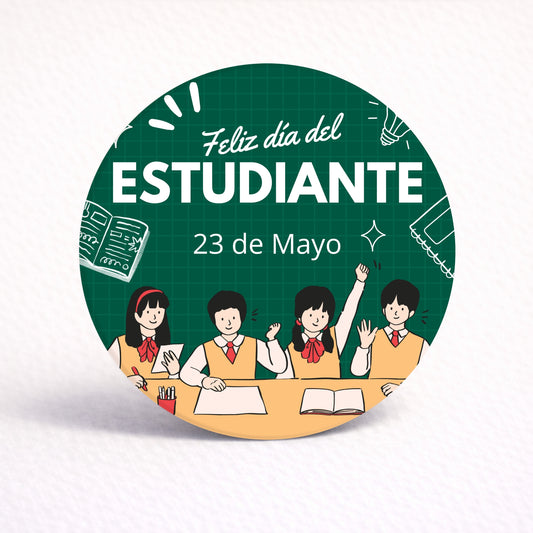 OBLEAS RELLENAS PERSONALIZADAS DISEÑO #5783-10 DÍA DEL ESTUDIANTE