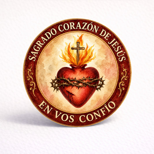 OBLEAS RELLENAS PERSONALIZADAS DISEÑO 4829-4 SAGRADO CORAZÓN DE JESÚS
