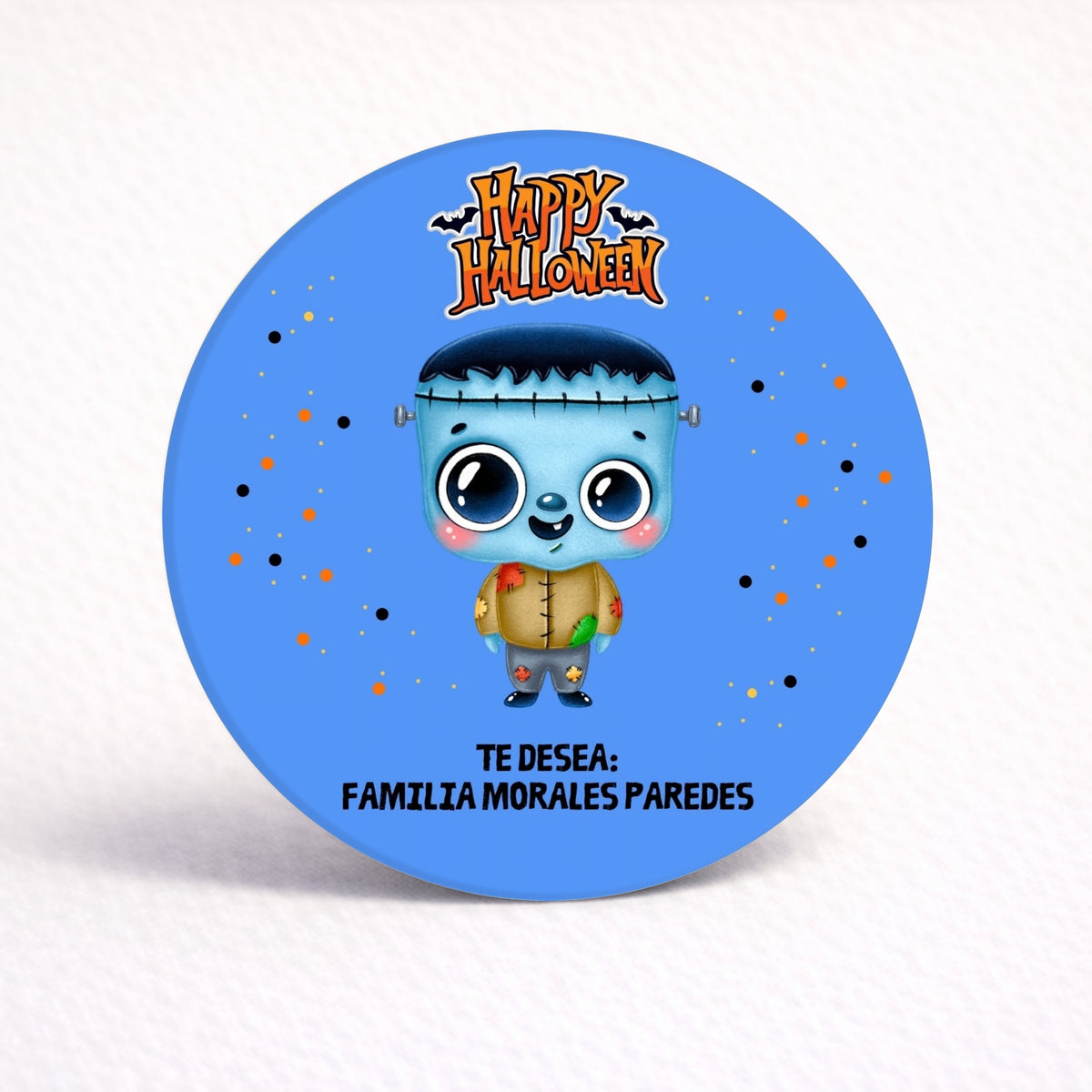OBLEAS RELLENAS PERSONALIZADAS DISEÑO #308 HALLOWEEN