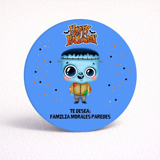 OBLEAS RELLENAS PERSONALIZADAS DISEÑO #308 HALLOWEEN