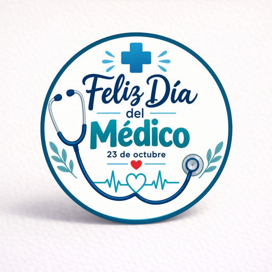 OBLEAS RELLENAS PERSONALIZADAS DISEÑO #4837-5 DIA DEL MÉDICO
