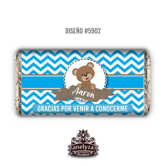 DESIGN #5902 BEAR BIRTH/BABY SHOWER