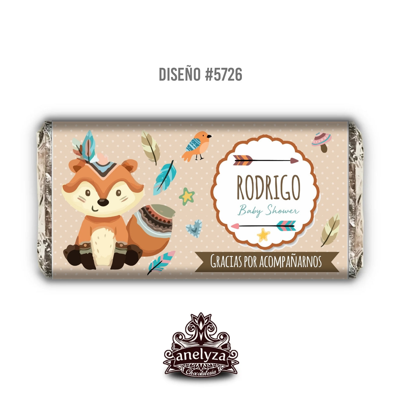 DESIGN #5726 ZORRO BIRTH/BABY SHOWER